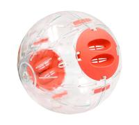 Large Hamster Ball | Interactive Transparent Hamster Cage,Cute Small Pet Cage Accessories With Ventilation Hole For Kids Family Friends Home
