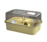 Large Hamster Cage, Acrylic Hamster Box, Transparent Hamster Cage, Portable Guinea Cage, Dwarf Hamster Cage, Easy Clean Cage, Hedgehog Cage Portable, Acrylic Pet Enclosure, Gerbil Cage Box, Small Pet