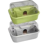 Large Hamster Cage - The Hamster Finally Runs Without Waking Anyone! | Double Layer Cage With Wheel Without Noise + And Houses | Most Loved By Parents