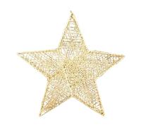 Large Hanging Glitter Star - Gold