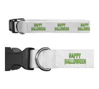 Large 'Happy Halloween' Dog Collar (PR00058916)