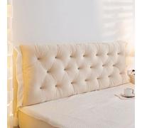 Large Headboard Pillow Upholstered Wall Mounted Headboard Cushion Super Soft Crystal Velvet Reading Pillow Dorm Bed Backrest Support Positioning Bolster Cushion for Sofa Bed(180X50X5cm,Yellow)