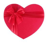 Large Heart Shaped Box Wedding Gift Packing Box Red Paper | Heart Shape Container, Heart Shaped Gift Box, Simple Practical Finish, Birthday and Wedding Celebration Use