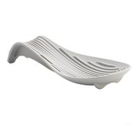 Large Heat Resistant Silicone Spoon Rest(Light gray)