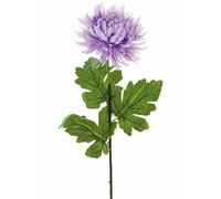 Large Heather Spiky Mum Artificial Silk Flower (85cm)