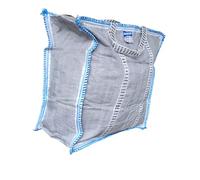 Large Heavy Duty Laundary Bags For Moving House, Storage and Shopping with strong Zip and Handle, Ghana must go Bag. (L)