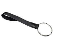 Large Heavy Duty Nylon Identification Key Ring with 58mm Heavy duty Split ring on Handel loops Fob.