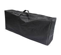 Large Heavy Duty Storage Bag for Christmas Trees & Garden Cushions | Polyester, Rectangular, solid, One Size, Black, Handles, Dust/Dirt Protection, Reinforced Construction, christmas, tree, bag