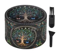 Large Herb Grinder, 40 Grinding Teeth Metal Grinder for Weed, 4-Layer Raw Grinder with with Pollen Scraper for Herbs, Spices