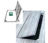 Large Hidden Wine Cellar Doors Internal, Glued Surface Installation & Customisable(55X50cm/22x20in), Hatch Door with Suction Cup Opener(46x26 inch)