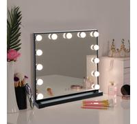 Large Hollywood Makeup Mirror with 13 LED Light Touch Dimmable