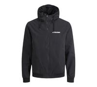 Large hooded tracksuit jacket Jack & Jones Rush Black 8XL