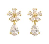 Large Hoop Earrings For Women Light Temperament Versatile Earrings Nine (Gold, One Size)