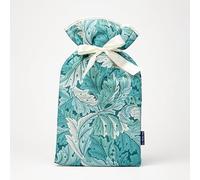 Large Hot Water Bottle in William Morris Acanthus Teal