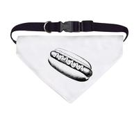 Large 'Hotdog with Mustard' Dog/Cat/Pet Bandana (PD00061302)