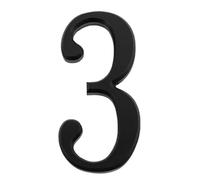 Large house numbers, 0-9 Home Sign Letters Door Number For Residence Name Plate Hotel Residential Front Numbers(7.62 cm Number3)
