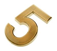 Large house numbers, Home Address Decor, Outdoor Door Number, Modern, Road Sign Front Numbers(Number 5)