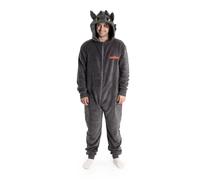 (Large) How to Train Your Dragon Onesie (Unisex Black)