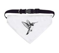 Large 'Hummingbird in Flight' Dog/Cat/Pet Bandana (PD00061998)