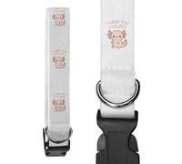Large 'I Love You Axolotl' Dog Collar (PR00066407)