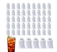 Large Ice Bags 50 Pieces Leak-Proof Multi-Wooden Dog Scratch Pad | SPouches