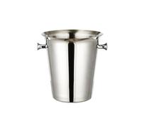 Large Ice Bucket for Parties,5L Portable Stainless Steel Wine Barrel with Handle for Champagne,Beer,Cocktails,Indoor,Outdoor,Camping,Picnic(Silver)