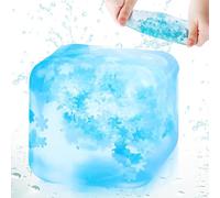 Large Ice Cube Squeeze Ball Sensory Toys, Ice Cube Squishy, Square Toy, Squishy Ice Squeeze Cube Sensory Toys, Stress Relief Sensory Toys Squeeze Sugar Balls For Boys Girls