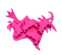 Large Ice Cube Trays Silicone Witch Creates Shaped for Halloween Party Beverages and Cocktails Silicone Flexible Tray Easy Release