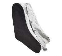 Large Ice Skate Bag 3 Compartment Nylon(Black)