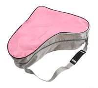 Large Ice Skate Bag 3 Compartment Nylon(Pink)