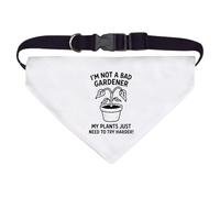 Large 'Im Not a Bad Gardener' Dog/Cat/Pet Bandana (PD00065996)