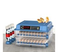 Large Incubator for Hatching Eggs - Automatic Egg Turning, Temperature Control, and Water Adding - General Purpose for Chickens, Ducks, and Birds