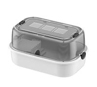 Large Indoor Hamster Habitat Cage With Ventilated Clear Lid Pet Villas Playgrounds For Small Animal Pet Supply Indoor Cage