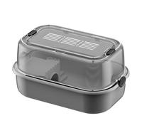 Large Indoor Hamster Habitat Cage With Ventilated Clear Lid Pet Villas Playgrounds For Small Animal Pet Supply Indoor Cage