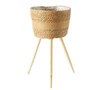 Large Indoor/Outdoor Flower Pots - Stylish Plant Holders for Home & Garden - Farmhouse Décor - Perfect for Houseplants and Outdoor Spaces