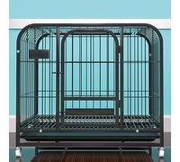 Large Indoor Outdoor Pet Cage - Reinforced Wire Enclosure for Cats, Dogs, Guinea Pigs, and Other Small Animals with Removable Tray