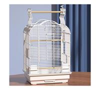 Large Indoor Pigeon Cage - Sturdy Steel Aviary with Skylight, Spacious Nest Box & Easy-Install Tray - Ideal for Cockatiels and Other Birds