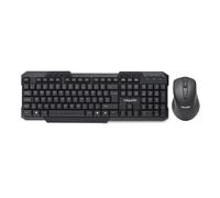 Large Infapower Wireless Waterproof Keyboard & Mouse Set Combo for PC/Mac Laptop