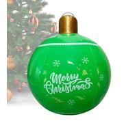 Large Inflatable Christmas Balls | 19.7 Inch Christmas Decorations PVC Balls,Waterproof Lawn Ornaments Home Decor for Party Yard Balcony Shop Porch Garden Patio School