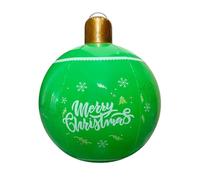 Large Inflatable Christmas Balls | 19.7 Inch PVC Christmas Ball Inflatables | Waterproof Lawn Ornaments Home Decor for Party Yard Balcony Shop Porch Garden Patio School