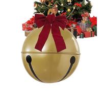 Large Inflatable Christmas Balls - Large PVC Bow Bell Christmas Decor | Home Decorations for Party Holiday Indoor Lawn Yard Living Room Bedroom Porch Pathway Patio