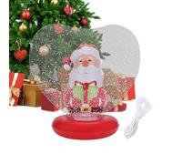 Large Inflatable Christmas Baubles - Heart-Shaped Luminous Christmas Baubles - Figure Indoor Blow Ball Decoration | For Outdoor Garden Patio Balcony Path Public Space Park