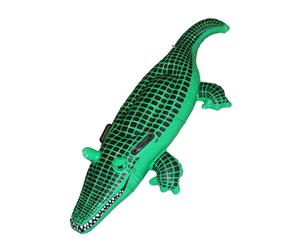 Large Inflatable Crocodile Smiffys Hawaiian Beach Fancy Dress Accessory 150cm