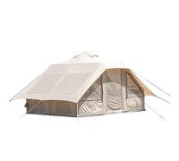 Large Inflatable Glamping Tent Outdoor Glamping Inflatable Camping Tent Outdoor Blow up Tent Water Repellent Cotton Breathable and Comfortable