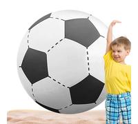 Large Inflatable Soccer Ball compact lightweight Novelty, modern, compact, & Outdoor Sports, premium sturdy Beach Balls All | Multipurpose Outdoor Indoor Utility