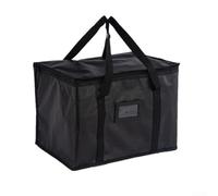 Large Insulated Lunch Bag 35cm Woven Cooler | Keeps food warm or cold for hours, 35x23x26cm size, for ideal for office lunches and daily commutes