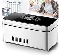 Large Insulin Cool Bag Insulin Cool Box Refrigerator Insulin Fridge Box Refrigerator, Portable Medicine, Fridge Insulin Cooler, Travel for Medication, Outdoor 215×115×105mm Insulin Cooler