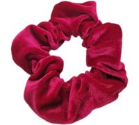 Large Intestine Hair Loop Velvet Cloth Bun Shaped Hair Accessory Solid Color Hair Loop Fresh And Fashionable
