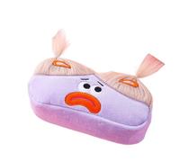 Large Intestine Pen Pouch, Fun Ugly Dolls with Explosive Hair, Big Eye Monster Design, Sweet Girl Style and Stationery Storage Box