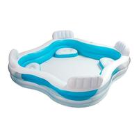 Large Intex Family Lounge Swim Centre Pool 229 x 229 x 66 cm (567475NP)